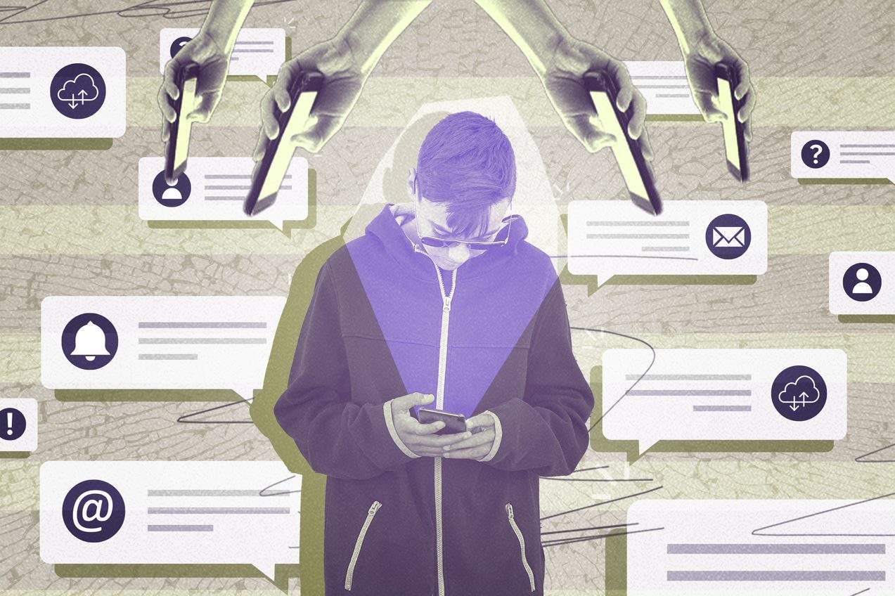 Influenced social media graphic