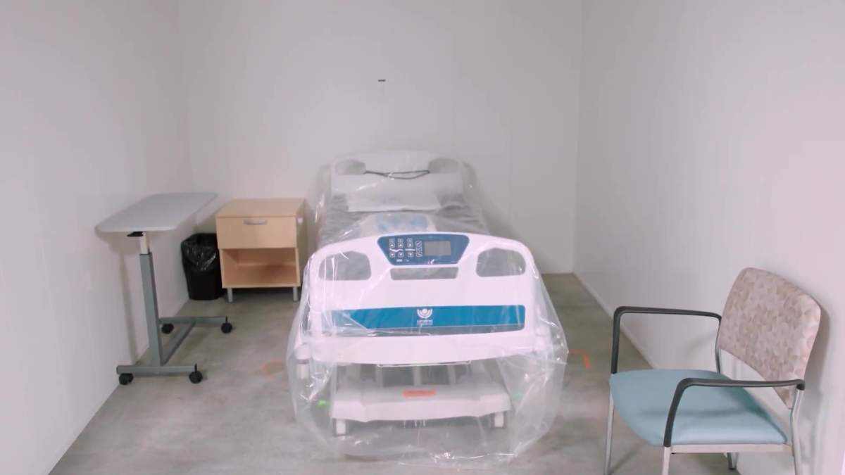 Kaye Edmonton Clinic COVID-19 pandemic response unit