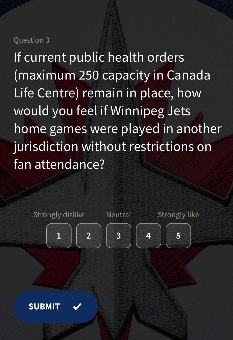 Winnipeg Jets “exploring alternatives” for home games if restrictions remain - image