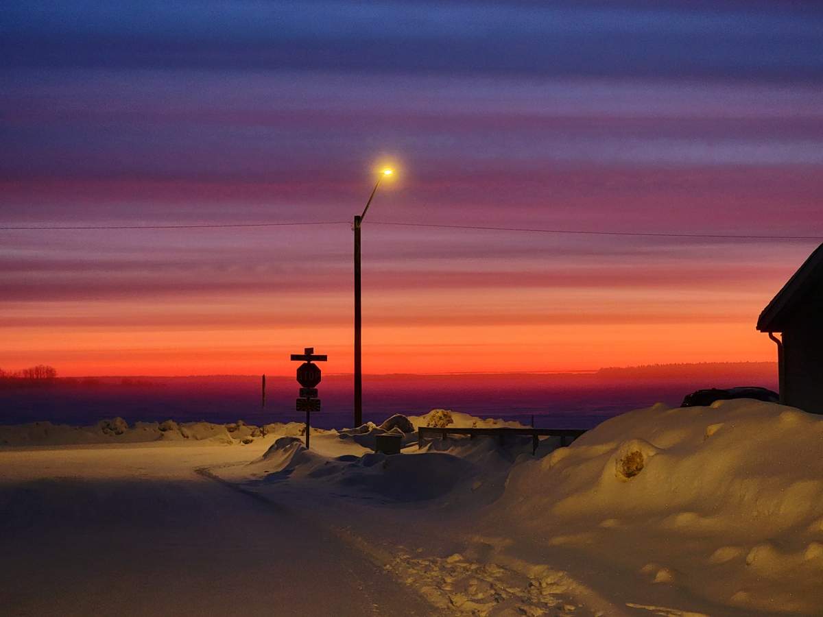 Kirsten Morin snapped Monday's Your Saskatchewan photo of the day for Jan. 31 from Île-à-la-Crosse.