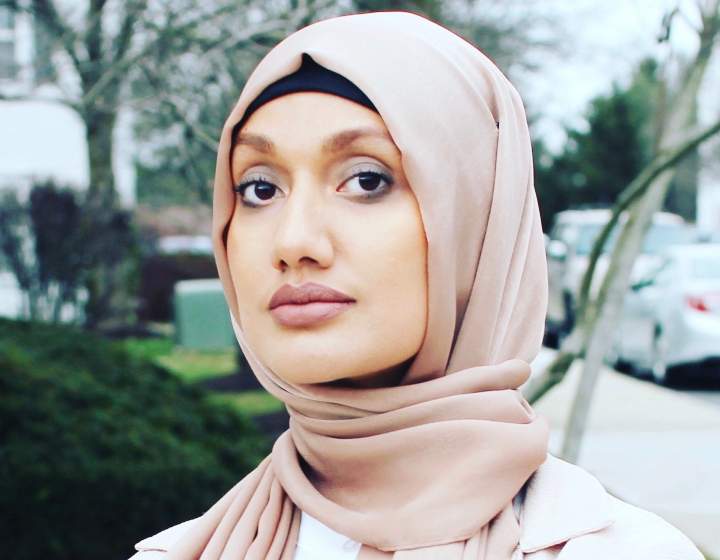 “I was made to feel like I was an alien from a different planet just because of a piece of fabric I have on my head,” said Nazma Khan.