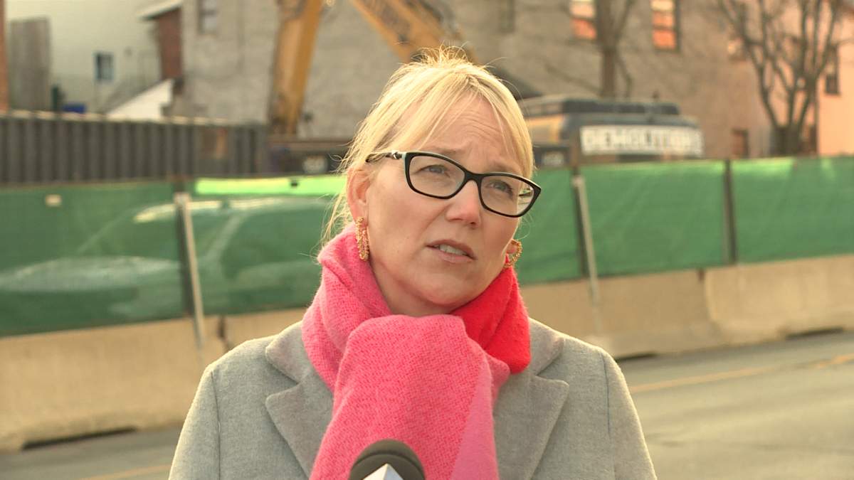City commissioner Paige Agnew says residential building development along Queen Street can be done in a thoughtful and sensitive way to avoid ‘appeal after appeal’ by highrise opponents.