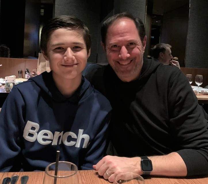 Jake and Rob Goodman in this 2022 photo.