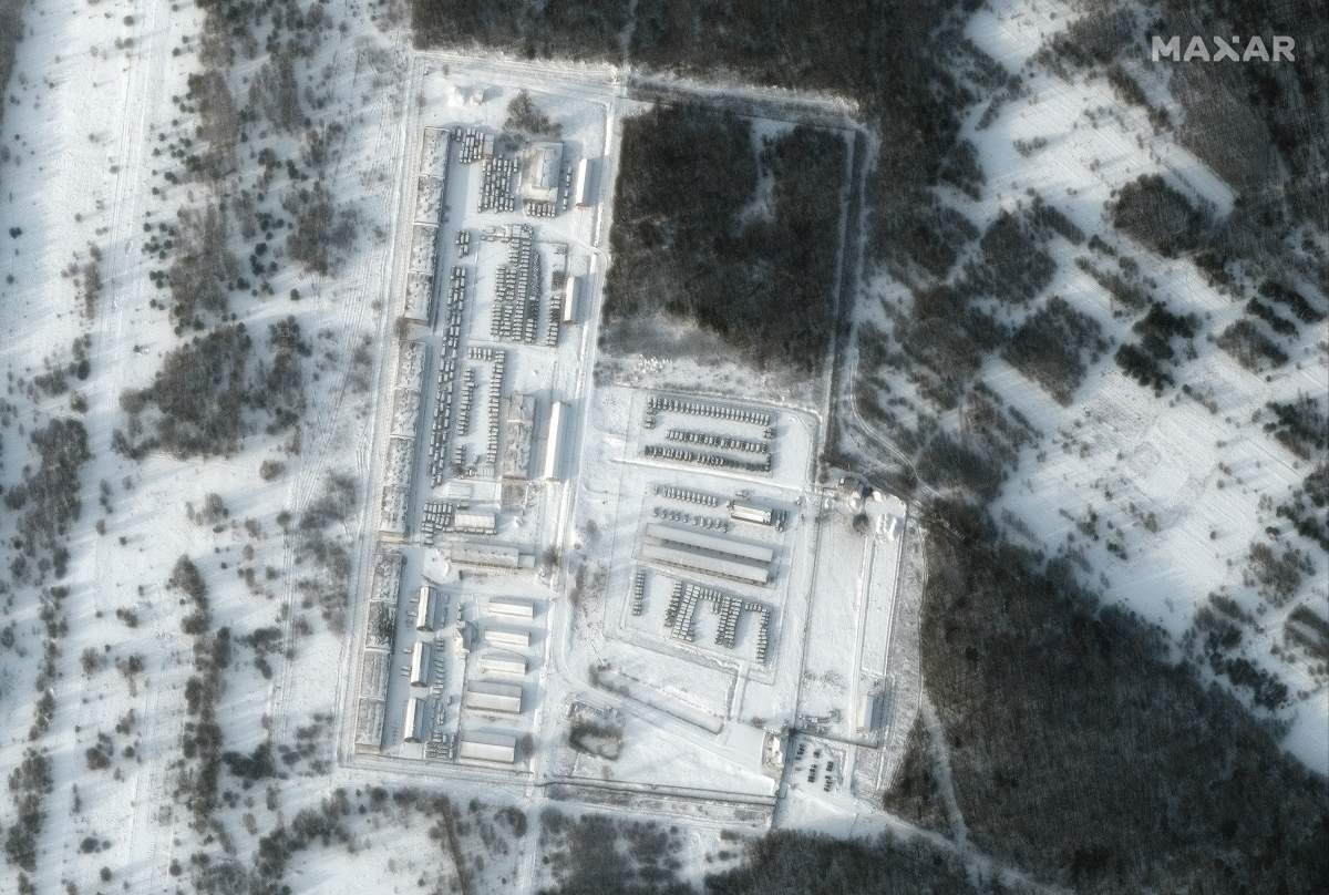 Russia Ukraine Satellite photos