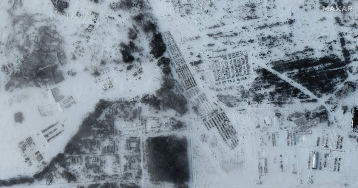 Russia Ukraine Satellite photos