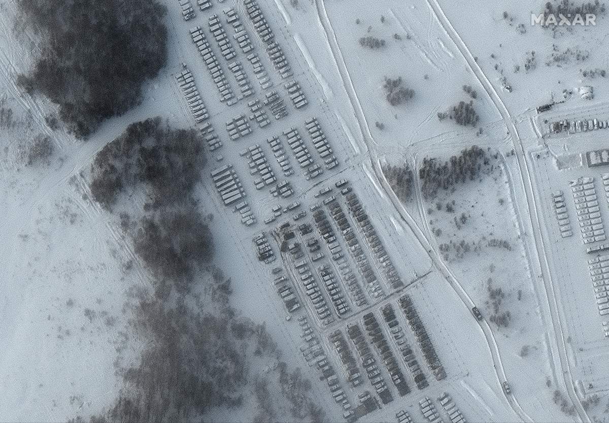 Russia Ukraine satellite photos