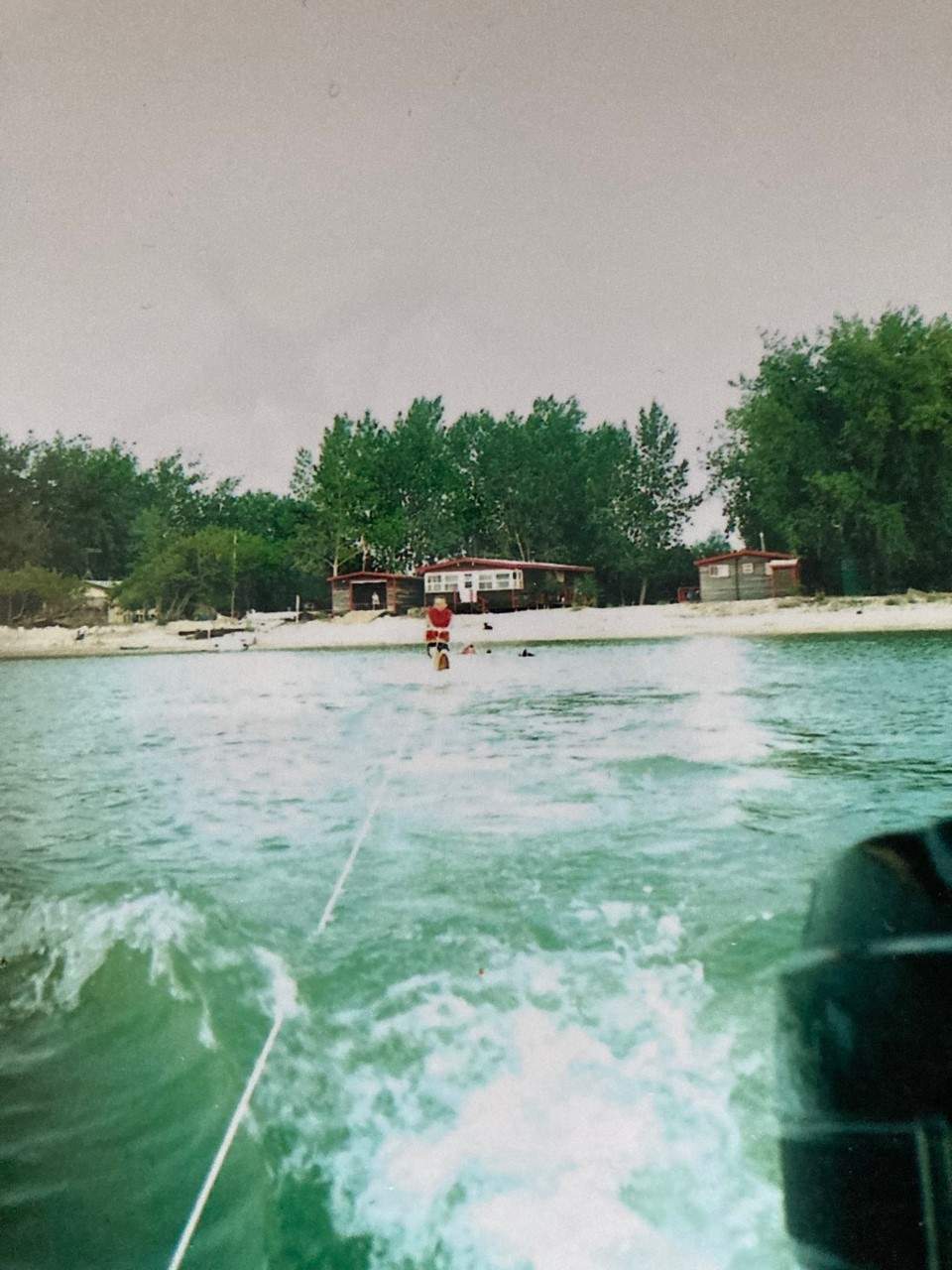 Alice Dent’s cottage before the 2011 Lake Manitoba flood.