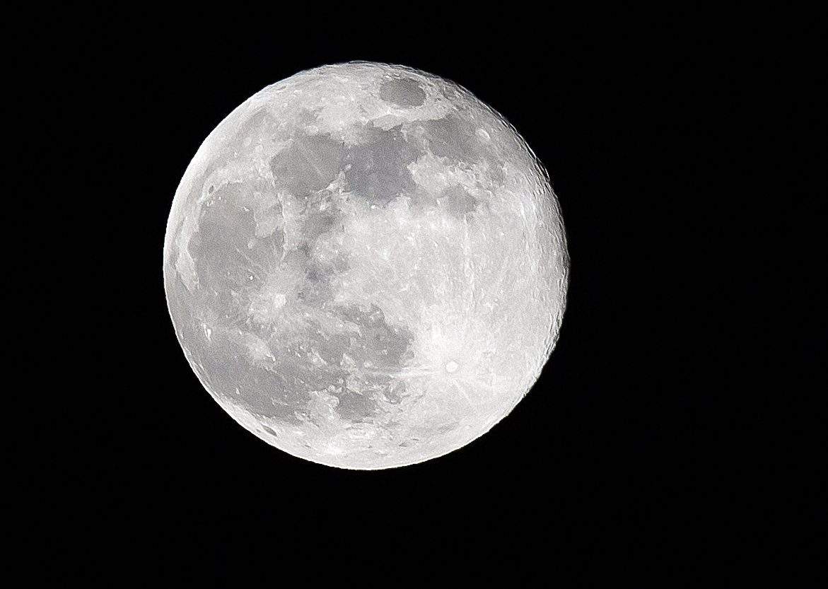The moon