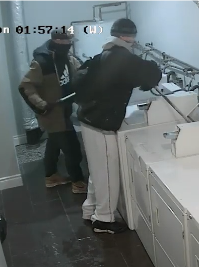 Two men Kingston Police say are responsible for stealing copper pipe and causing $3,000 worth of damage.