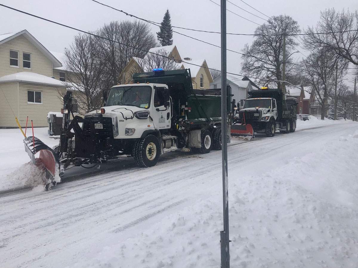 Kitchener Snowplows Krug Street