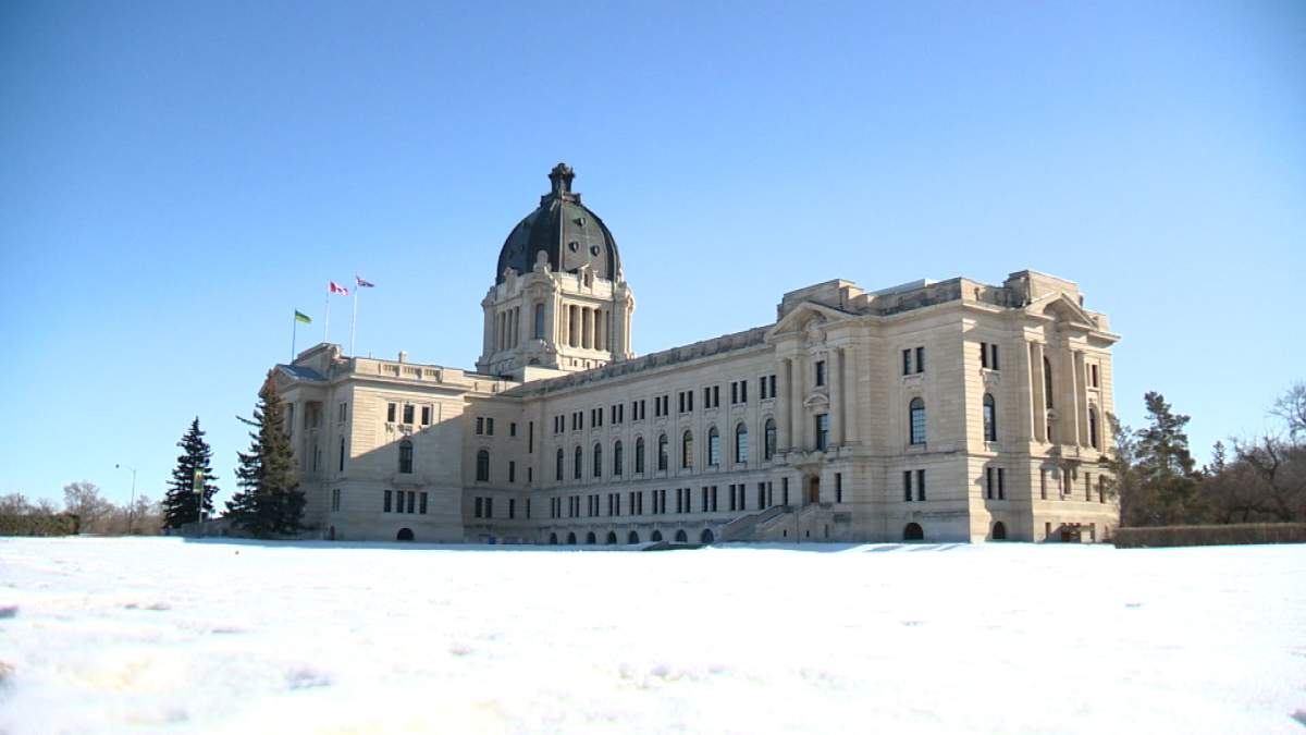 The Saskatchewan Legislative Building in Regina
