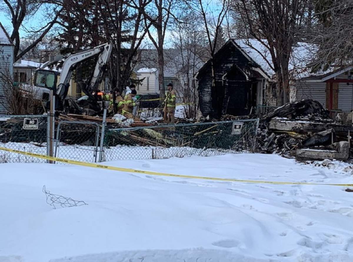At about 4:30 a.m. Sunday, Jan. 23, 2022, Edmonton Fire Rescue Services called police to the scene of a suspicious fire at a home in the area of 118 Avenue and 79 Street.