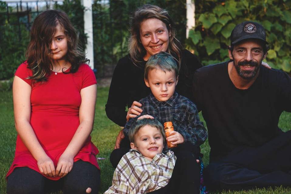 Ashley, Ken, Kiyla, Benjamin, and Colton.