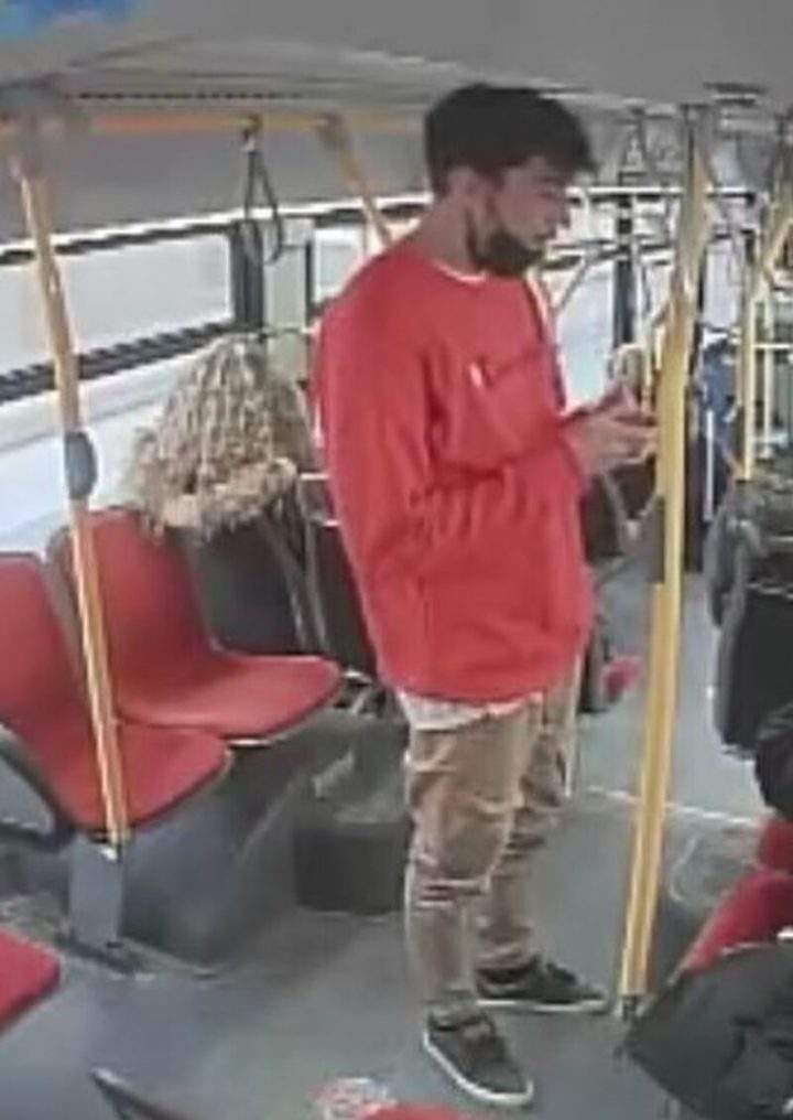 One of the images police released of a suspect after the incident.