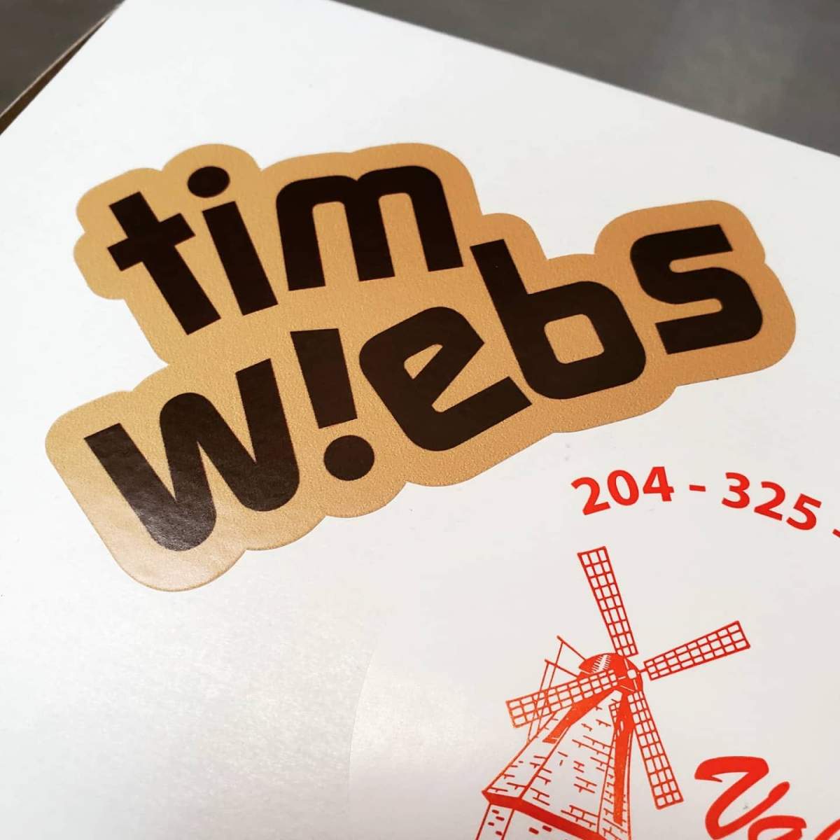 A box of TimWiebs.