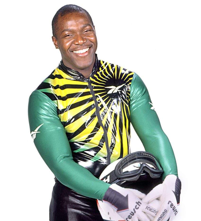 1988 Jamaican bobsled team.