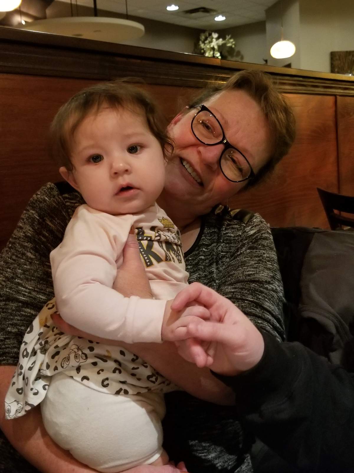 Cara Naylor has five grandchildren and one grandkid on the way.