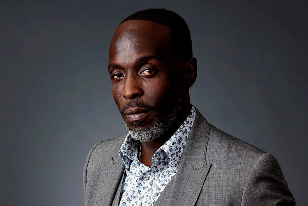 FILE – Actor Michael K. Williams poses for a portrait at the Beverly Hilton during the 2016 Television Critics Association Summer Press Tour on July 30, 2016, in Beverly Hills, Calif. A federal prosecutor says four men have been charged in the overdose death of Williams, who gained fame playing Omar Little on “The Wire.” New York City’s medical examiner earlier ruled that the 54-year-old Williams died of acute drug intoxication in September.