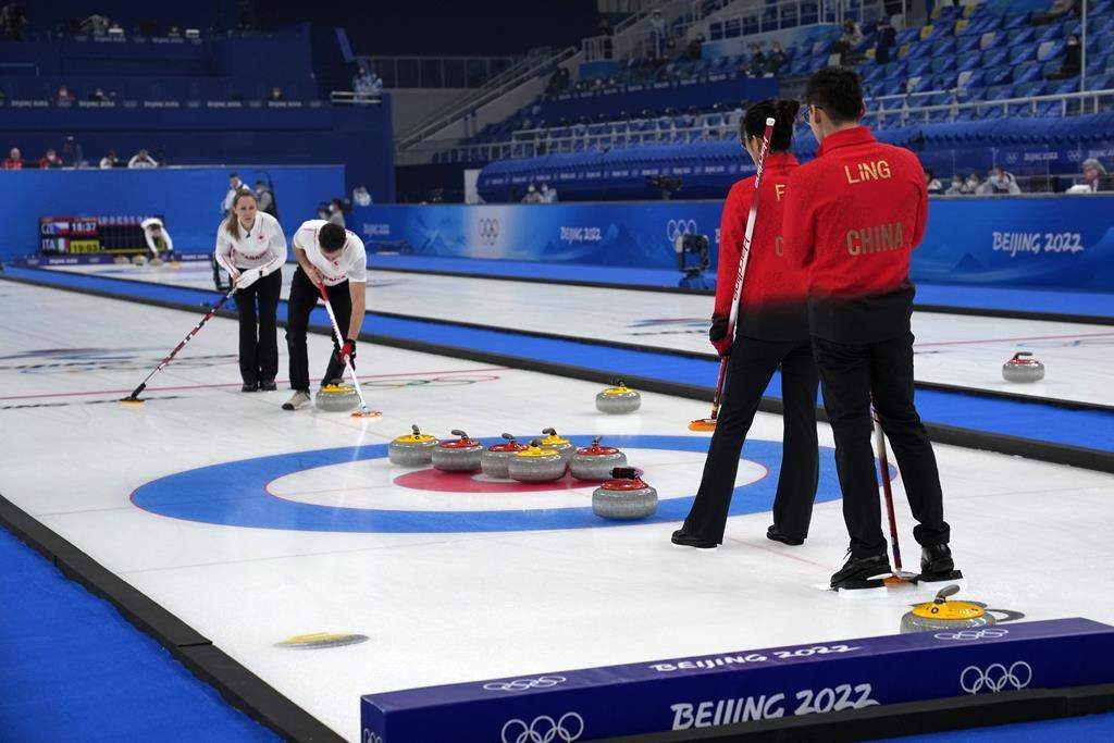 John Morris and Rachel Homan