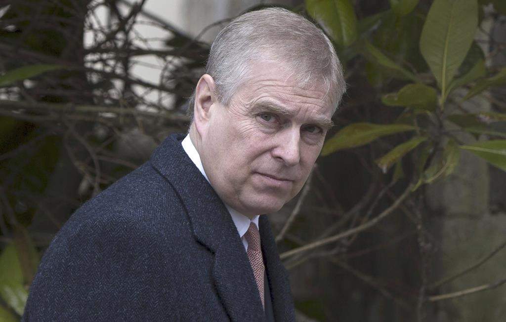 Britain's Prince Andrew is seen in this April 5, 2015 photo in London.