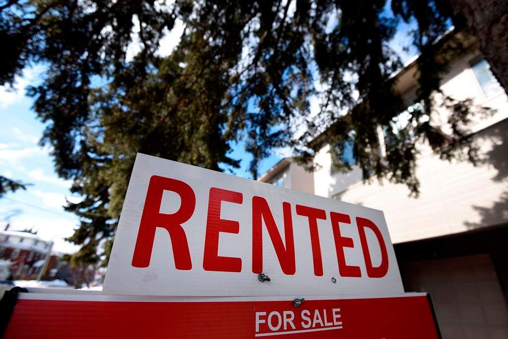 Rentals.ca say Canada's average monthly rental rate increased 20 per cent from two years ago.