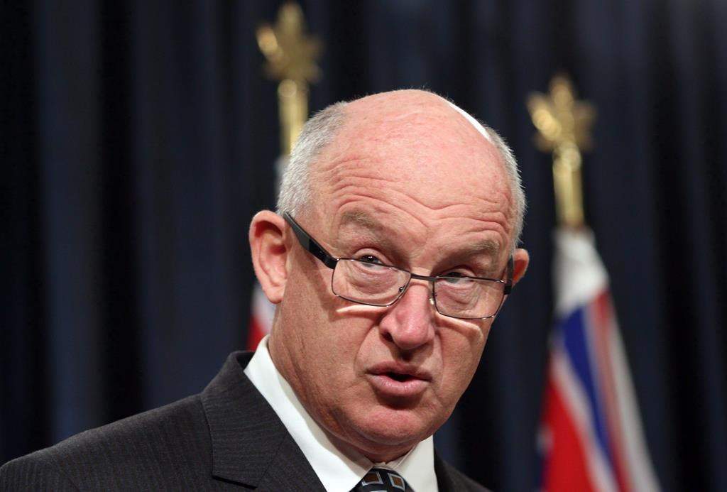 Minister of Public Safety Mike Farnworth urges people to prepare for floods and wildfires. THE CANADIAN PRESS/Chad Hipolito.