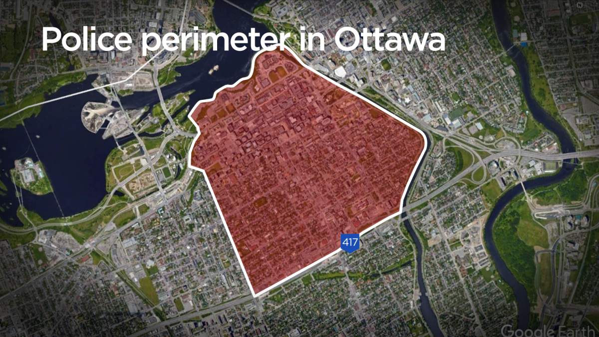 Ottawa police perimeter