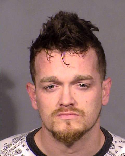 A mugshot of Brandon Toseland.