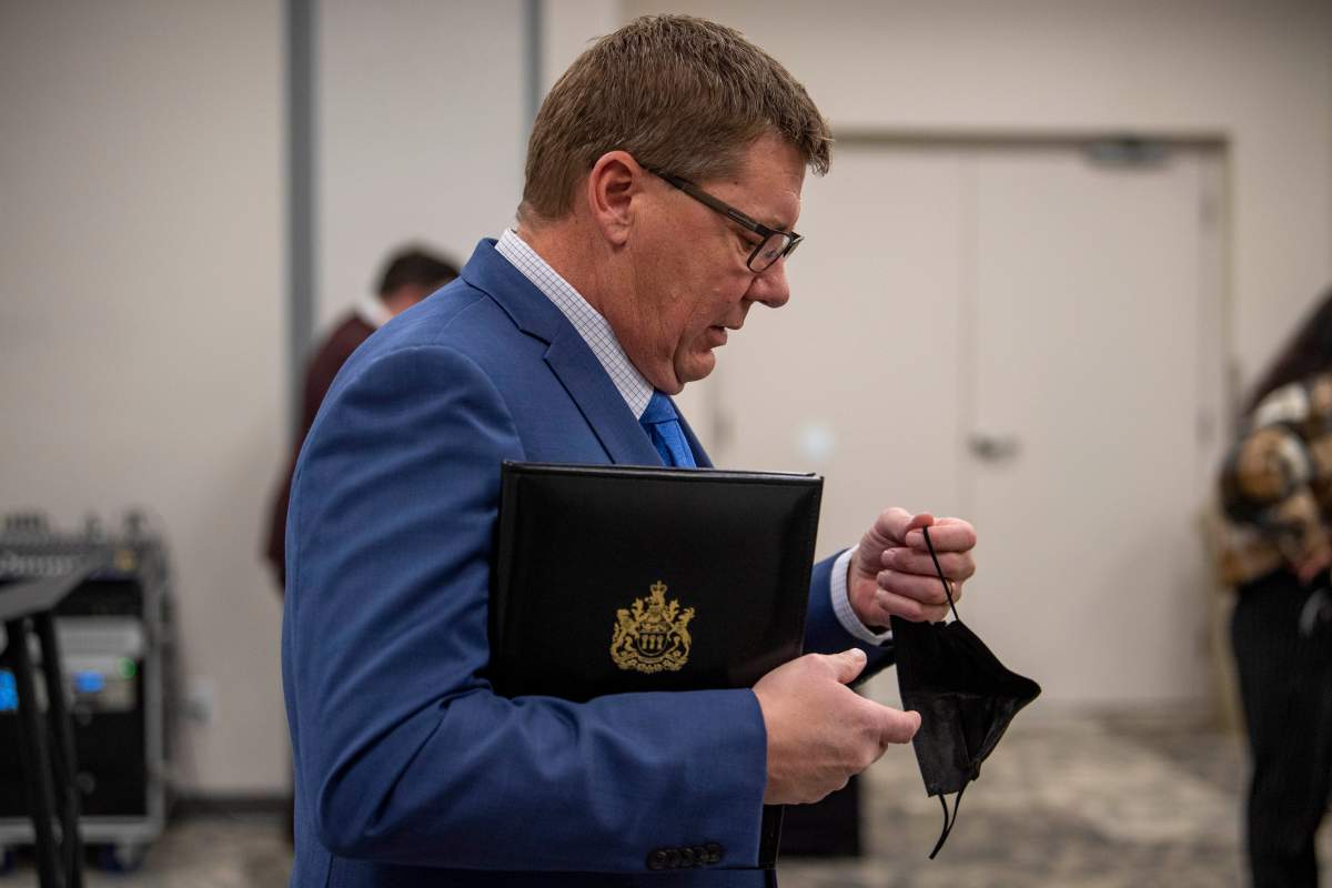 Saskatchewan Premier Scott Moe