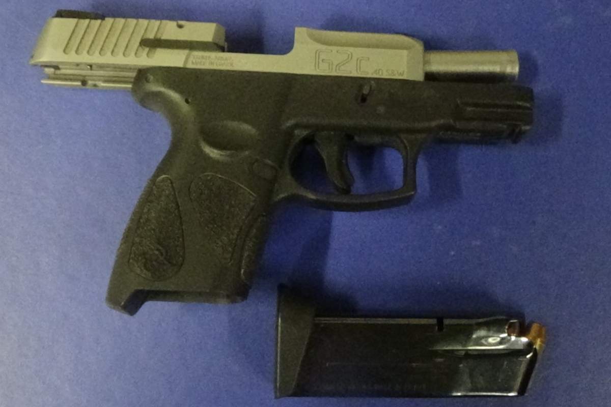Waterloo Regional Police say a loaded handgun was seized during a traffic stop on Wednesday night. 