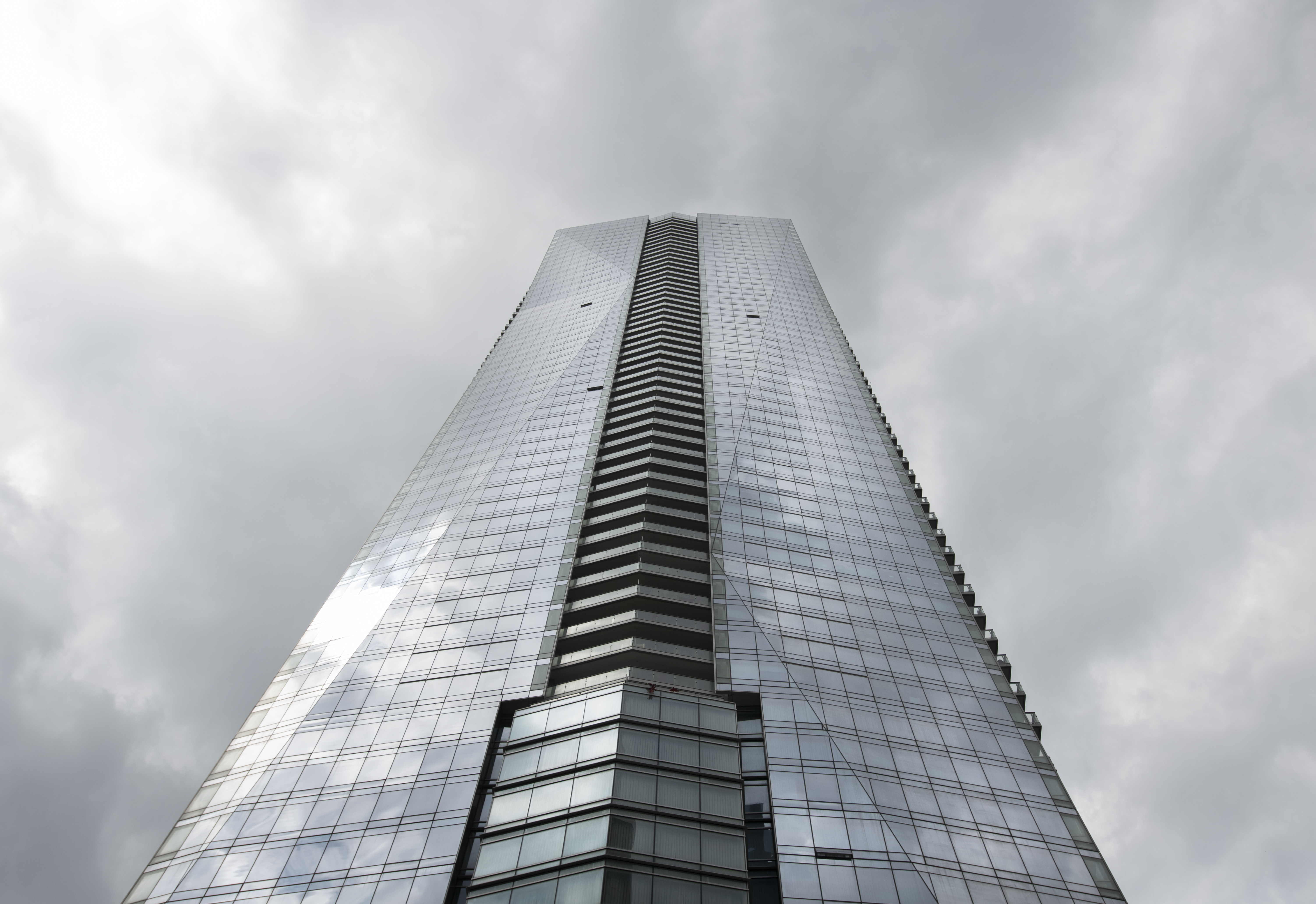 Exteriors of the Shangri-La Hotel and its residences on July 27, 2020.