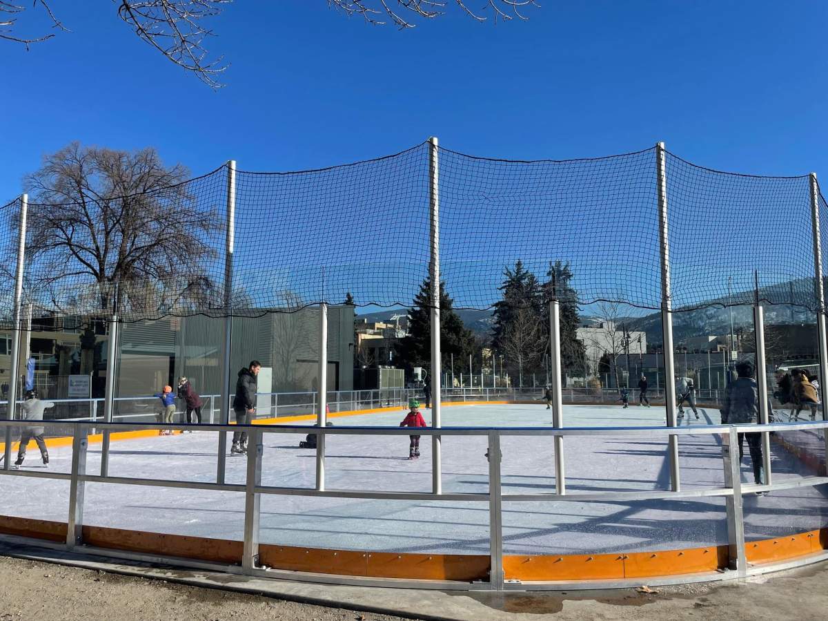 Penticton outdoor rink