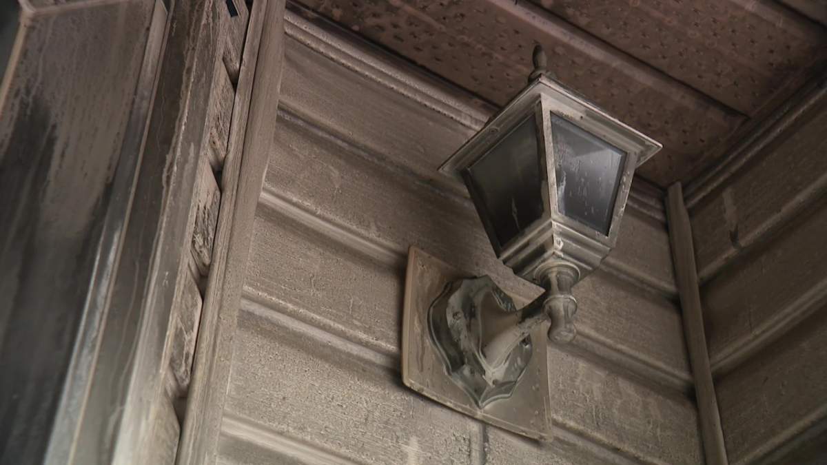 A home in south Edmonton's Ellerslie neighbourhood was damaged by fire in January 2022.