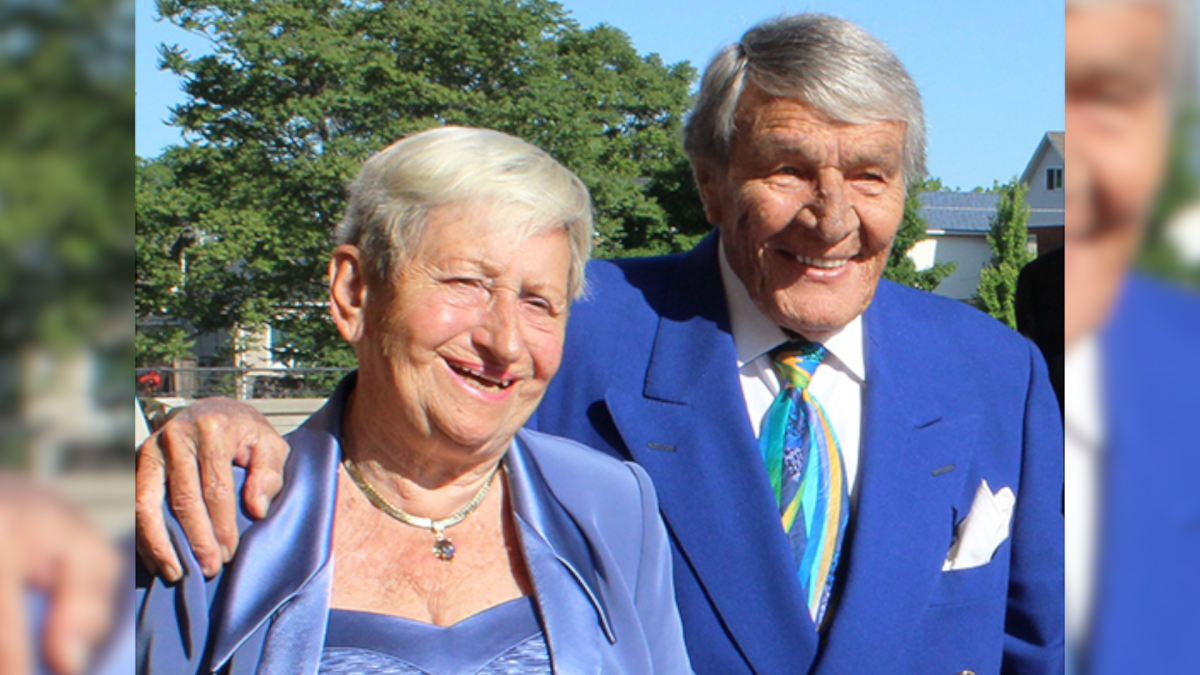 A photo of Charles and Margaret Juravinski.  