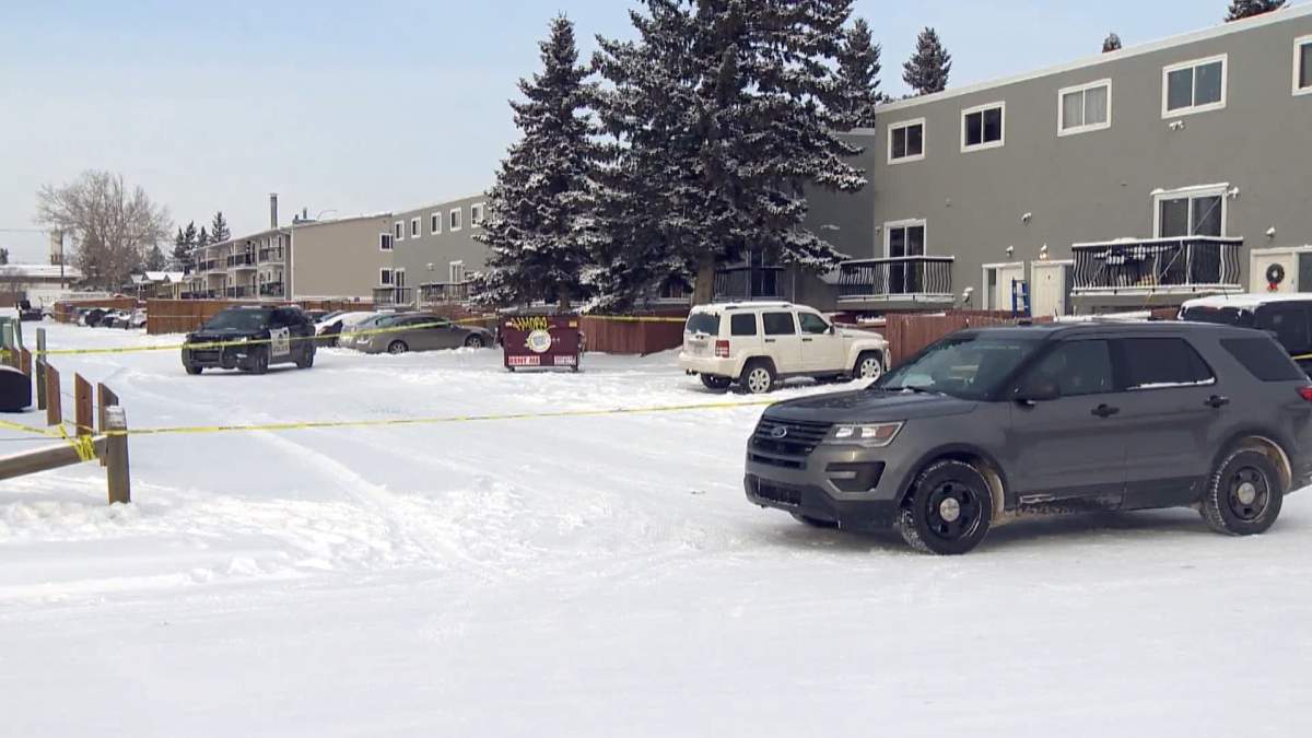 Police are on the scene in Forest Lawn