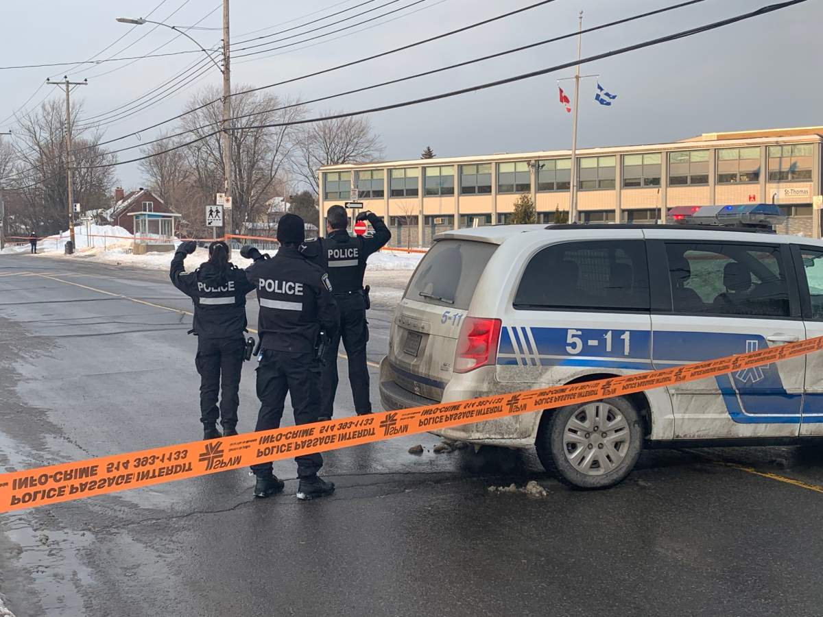 Police say the stabbing took place when a fight broke out between two groups of teenagers in Montreal's Pointe-Claire neighbourhood on Tuesday afternoon.