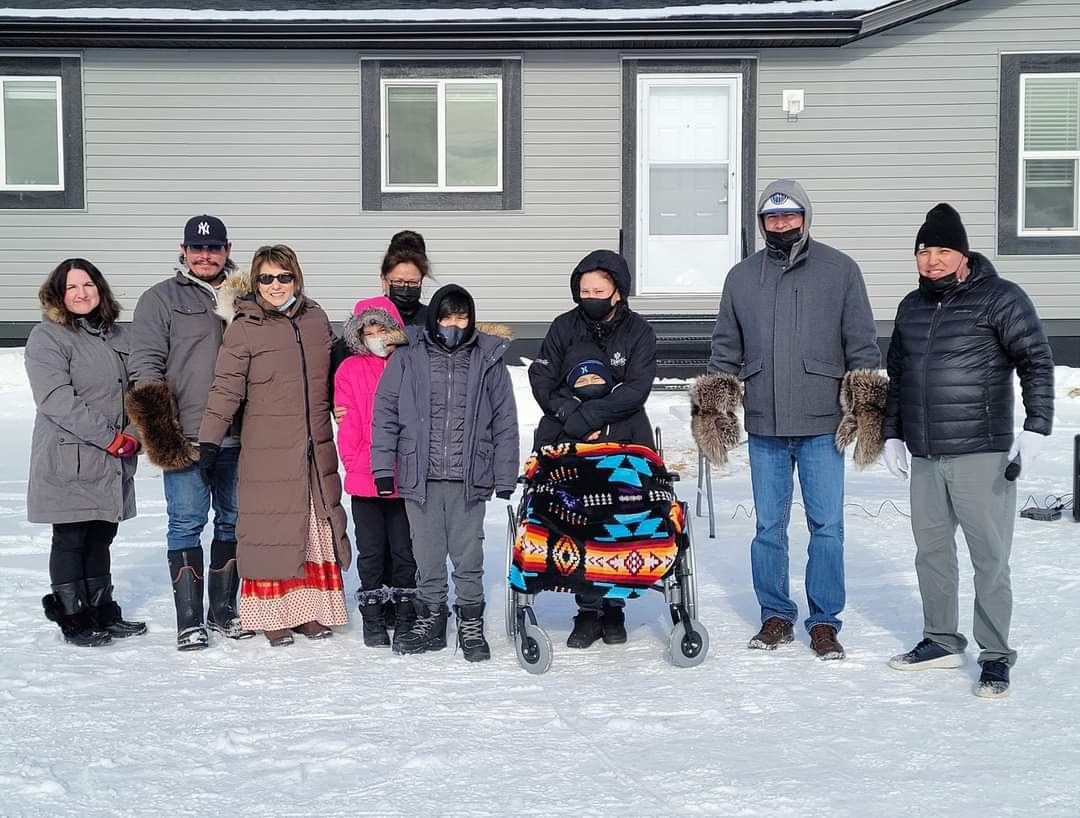 An 11-year-old boy with medical conditions that confines him in a wheelchair can now enjoy his brand new home that was custom built to meet his needs.
