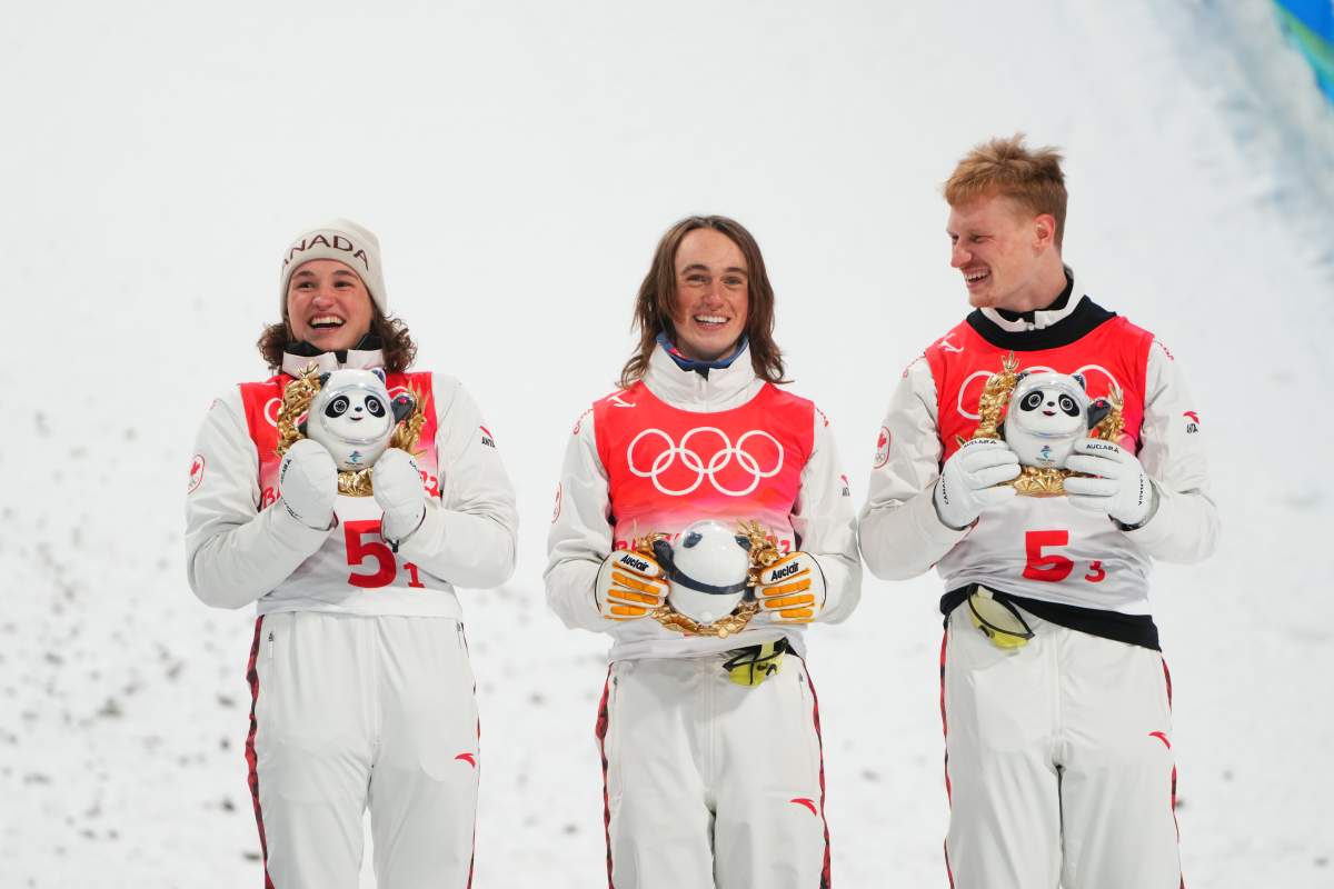 Canada mixed team aerials