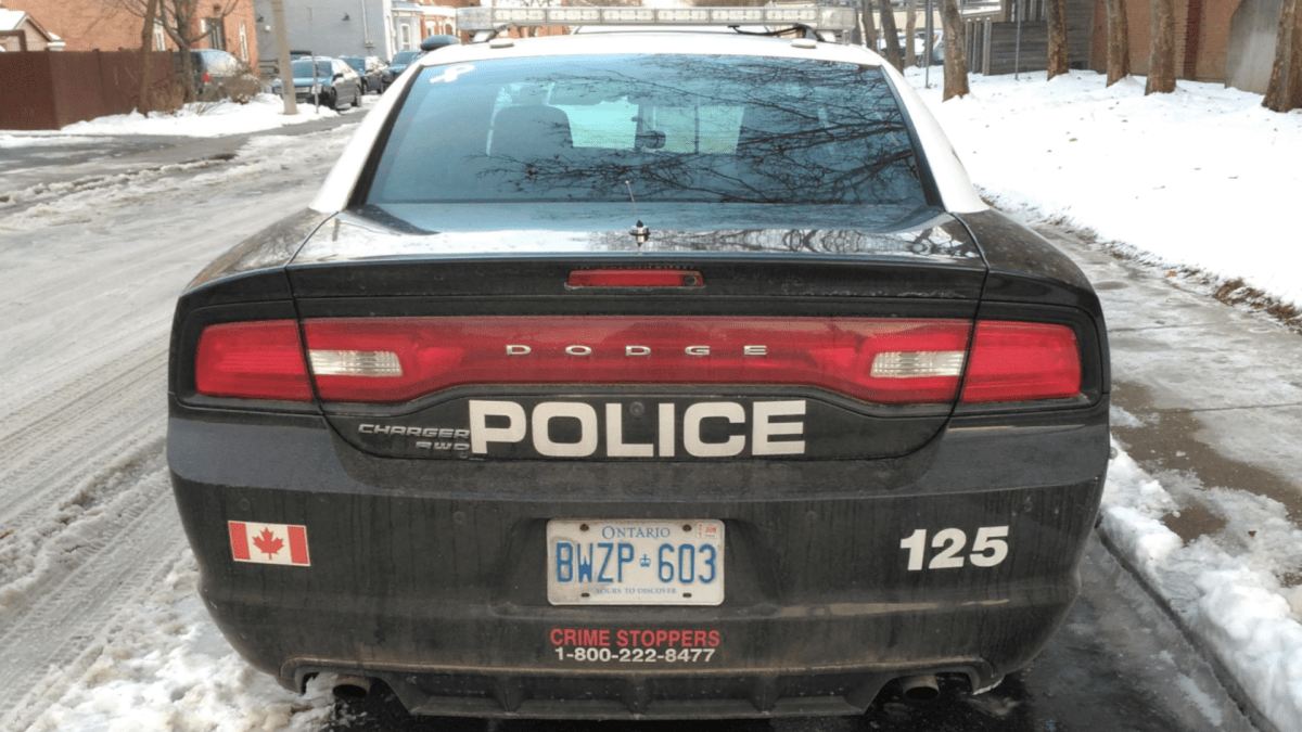 Hamilton police say one person has been hospitalized with non-life threatening injuries after a shooting late Friday night.