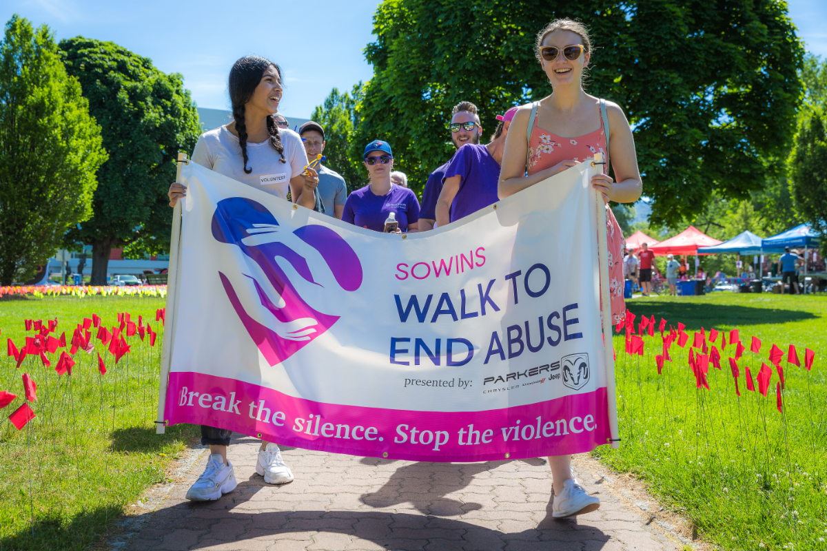 The 2022 Walk to End Abuse will take place on Sunday, June 5, at Rotary Park in Penticton.