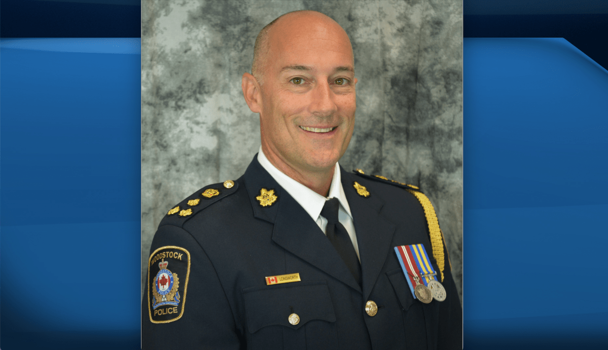 Woodstock police chief Daryl Longworth.