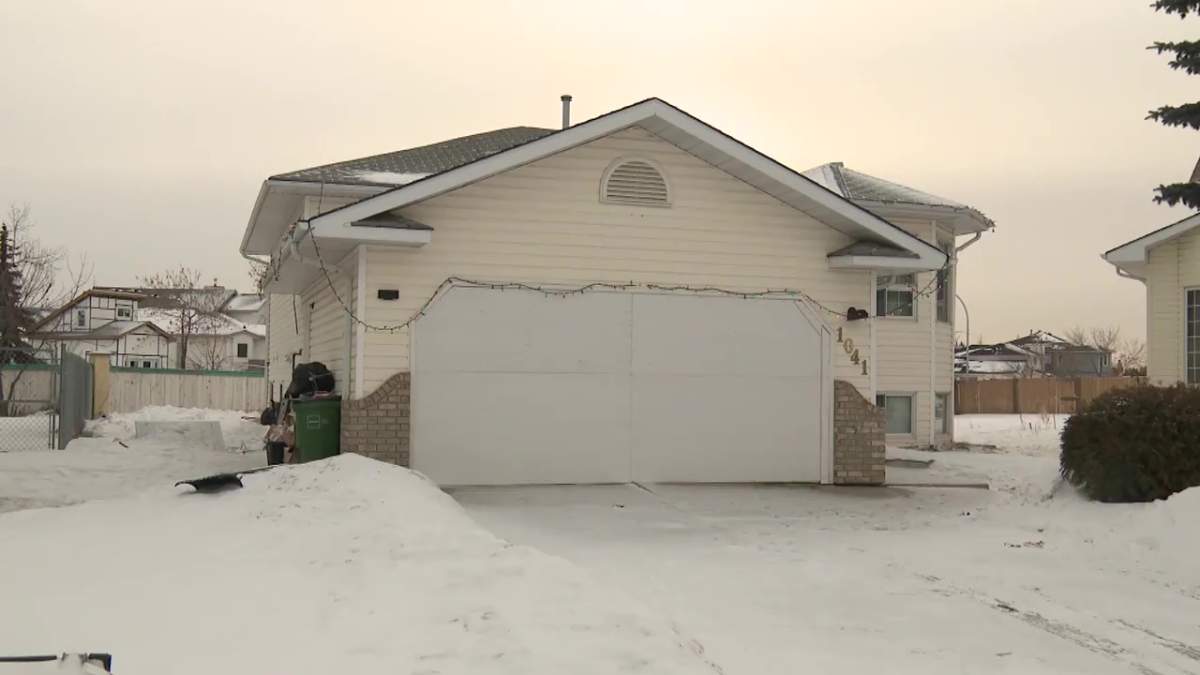 A home near 44 Avenue and James Crescent in Mill Woods on Thursday, Feb. 3, 2022.