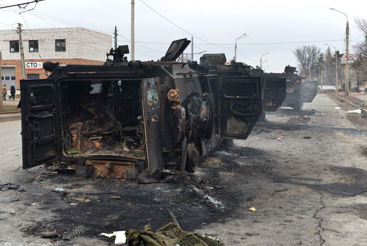 UKRAINE RUSSIA CONFLICT Kharkiv