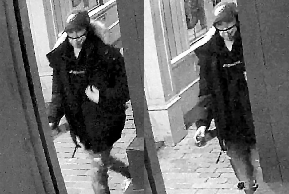 Police are releasing photos of the suspect who allegedly sprayed three women with sensory irritant in December 2021.