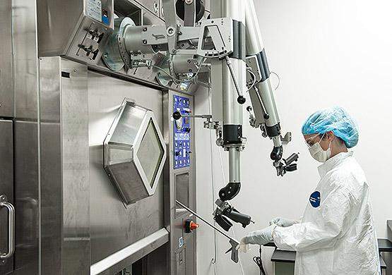 The cyclotron at Lawson Health Research Institute.