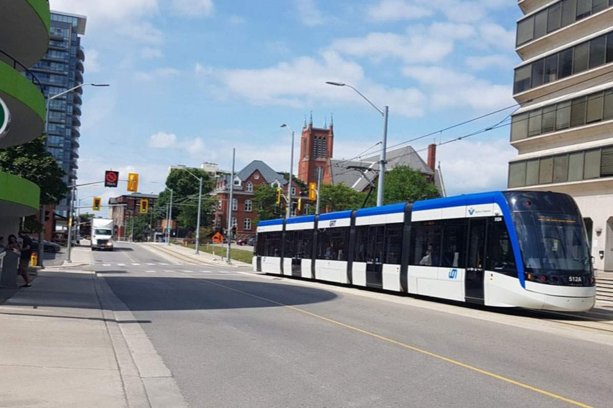 Duke Street in downtown Kitchener.