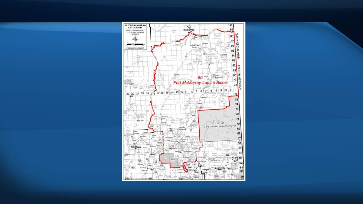 The Alberta riding of Fort McMurray-Lac La Biche.