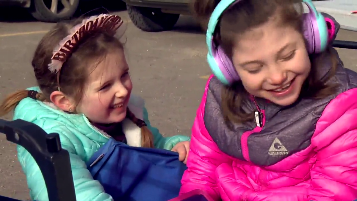 Tallyn and Lette Spring are pictured on Tallyn’s sixth birthday, Sunday, Feb. 13, 2022.
