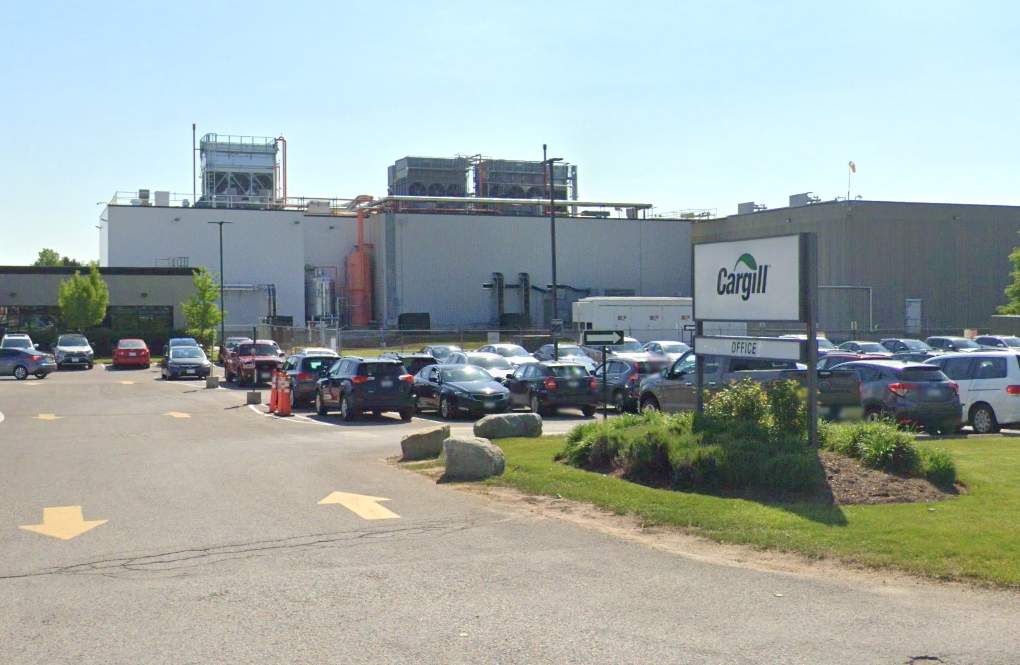 Cargill Canada's protein processing facility in London, Ont.