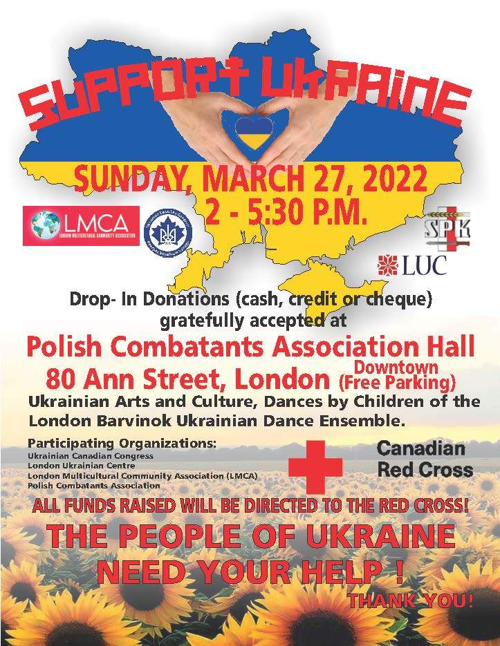 A poster for Sunday’s event.